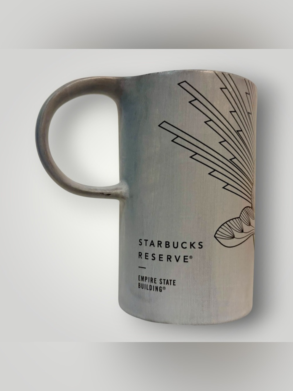 Starbucks NYC Empire State Building Reserve Art Deco Siren 10 oz Coffee Mug